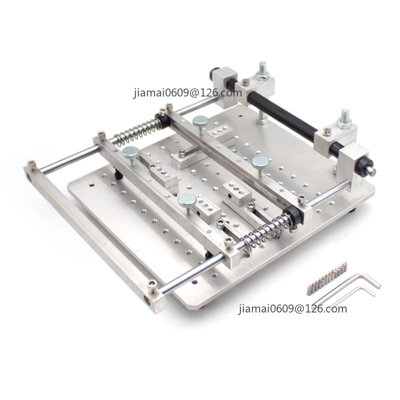 Commercial Printing Process - Impresora manual de pasta de soldadura