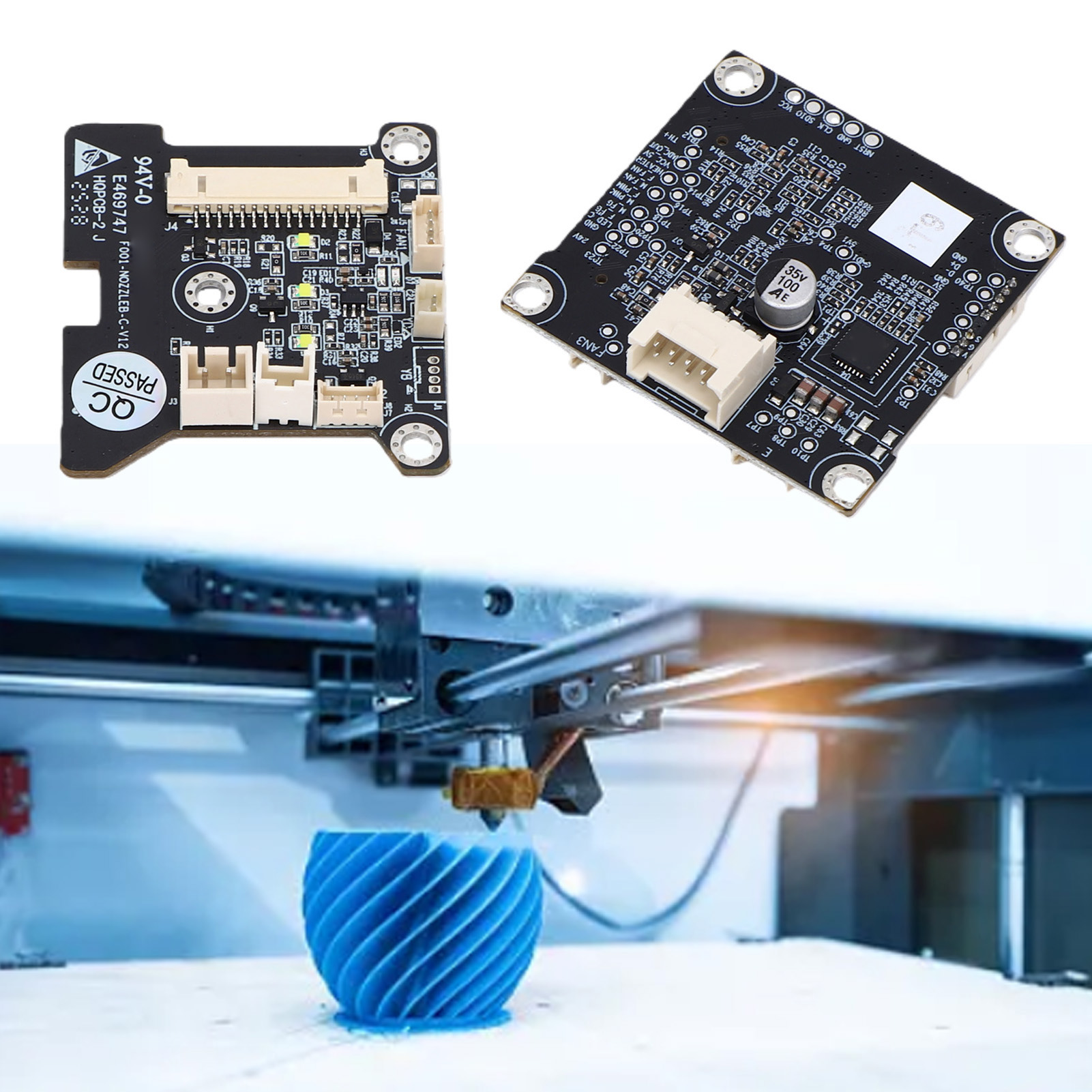 Creality Printer Ender 3 V3 - Placa Adaptadora Hotend Compatible con Impresora