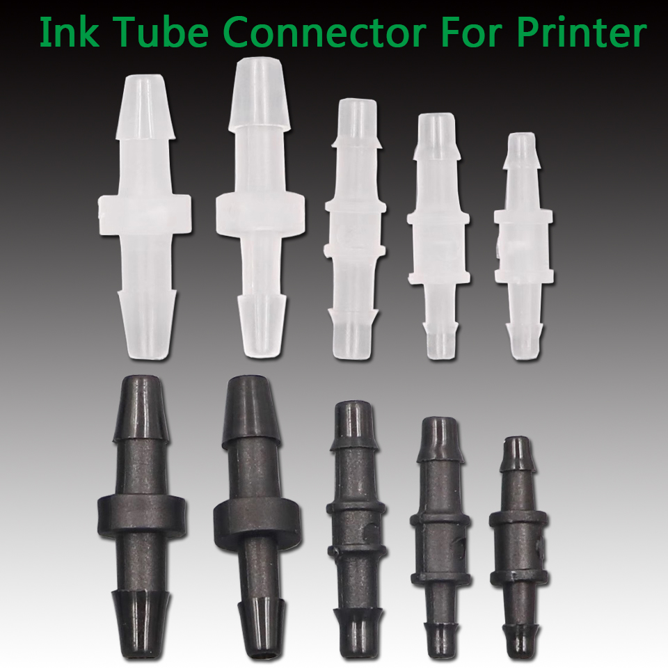 Uv Flatbed Printer - Conector recto de tubo de tinta,