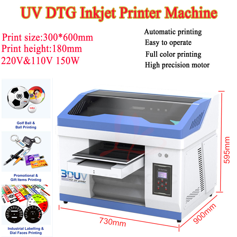 Impresora de Inyección de Tint - Uv Flatbed Printer reseña y precio