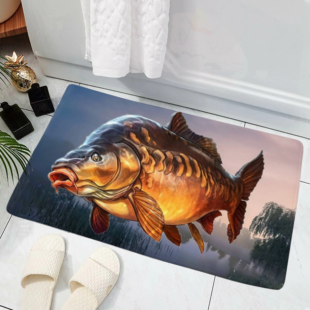 Alfombra con Diseño de Peces,  - Commercial Print Model reseña y precio