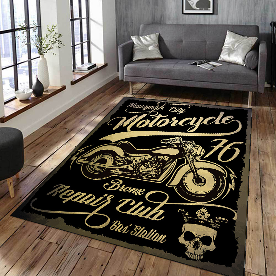 Alfombra con póster de coche y - Commercial Printing Format reseña y precio
