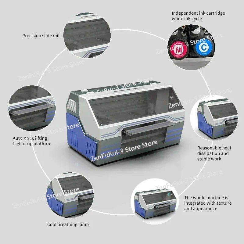 Impresora UV de cama plana tam - Uv Flatbed Printer reseña y precio