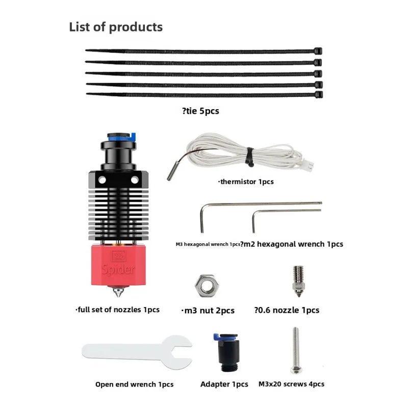 Kit de modificación de boquill - Creality Printer Ender 3 reseña y precio