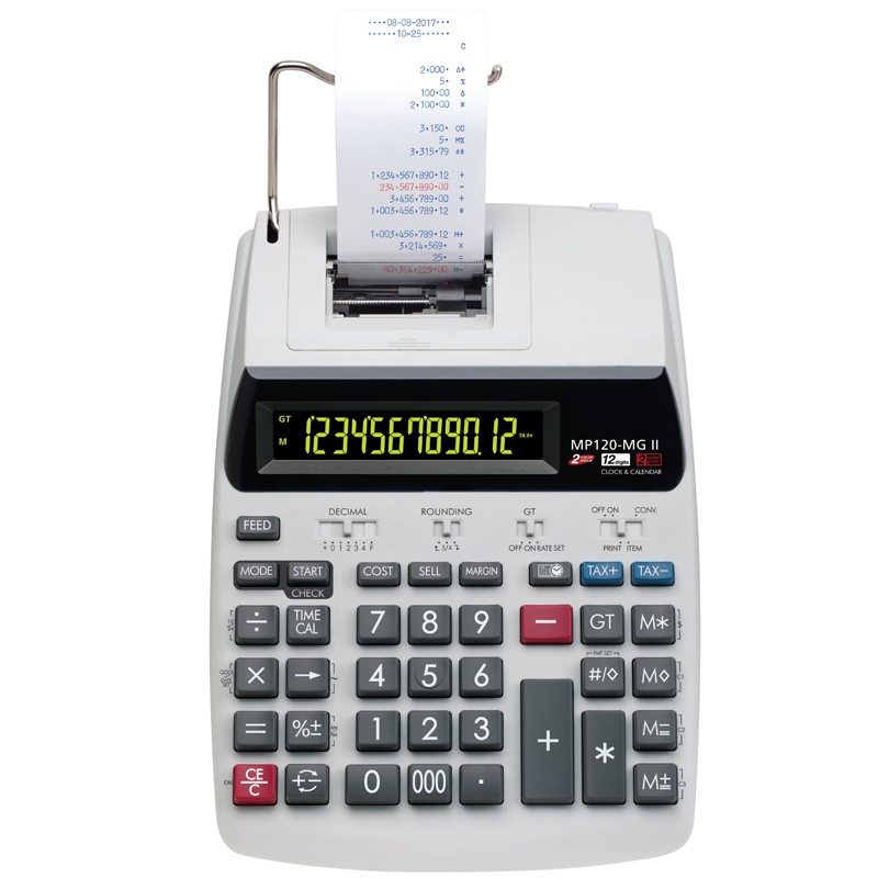 Calculadora imprimible Calcula - Commercial Printing Supplies Usa reseña y precio