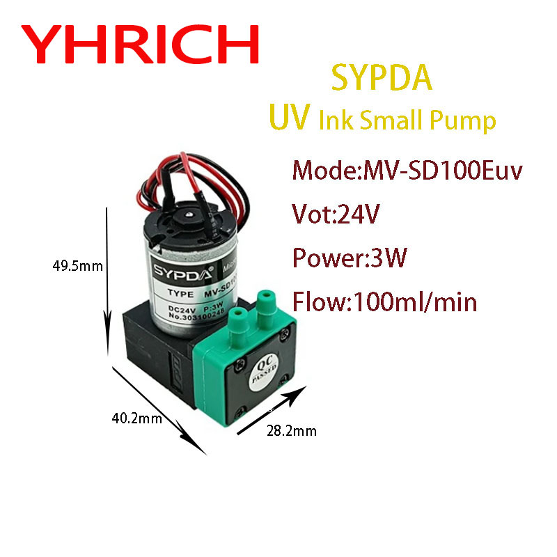 2 uds MV-SD100Euv SYPDA bomba  - Uv Flatbed Printer reseña y precio