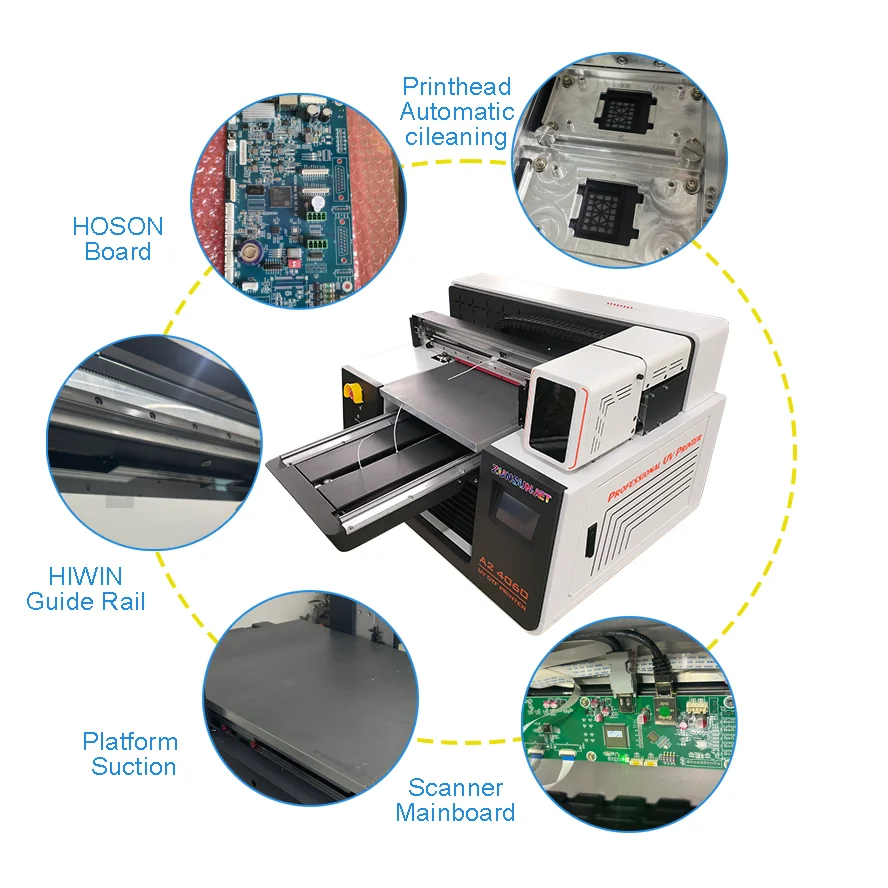 Impresora UV DTF de Cama Plana - Uv Flatbed Printer reseña y precio