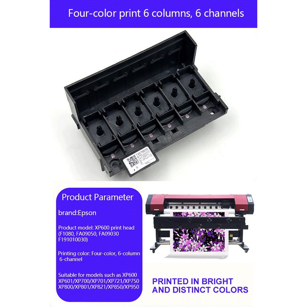 Cabezal de Impresión Epson XP6 - Uv Flatbed Printer reseña y precio