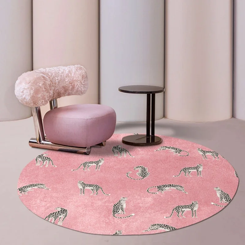 VIKAMA-alfombra redonda con es - Commercial Printing Format reseña y precio