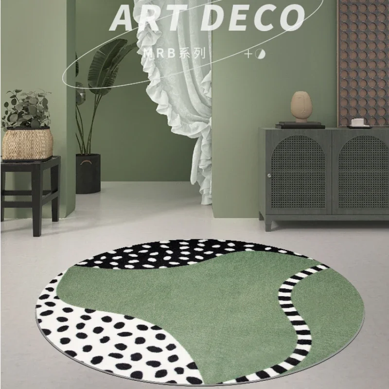 VIKAMA-alfombra redonda con es - Commercial Printing Format reseña y precio